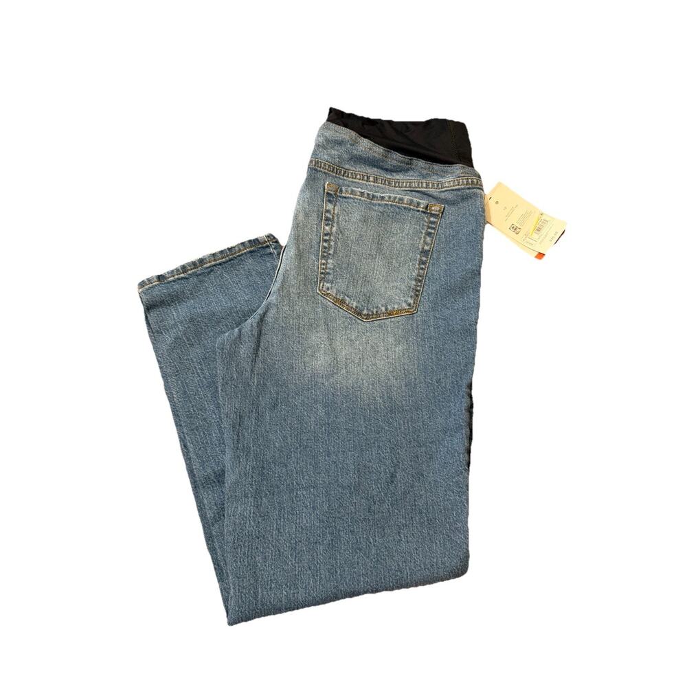 Isabel Maternity by Ingrid & Isabel 90s Straight Jeans NWT Size 10